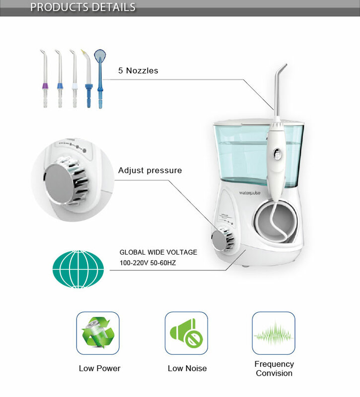 Líquido de limpeza dente elétrico doméstico 700ml neweat dental scaler tártaro cuidados para a limpeza dos dentes instrumento dental atualizar à prova dwaterproof água