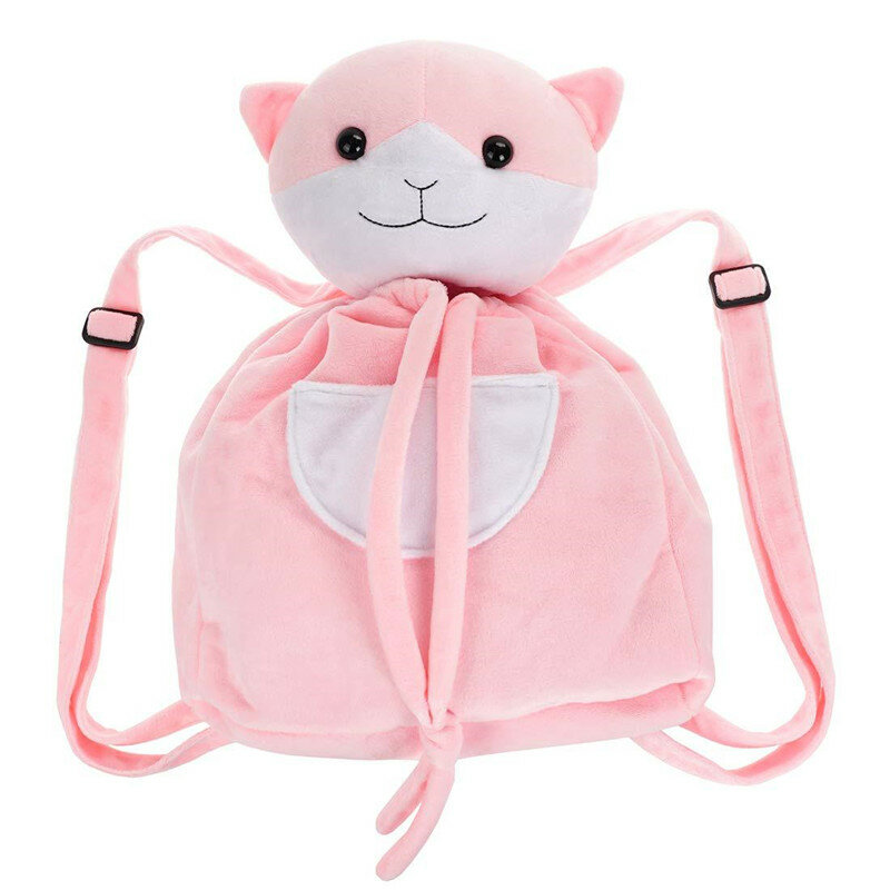 Danganronpa nanami chiaki rosa gato mochila cosplay acessórios prop