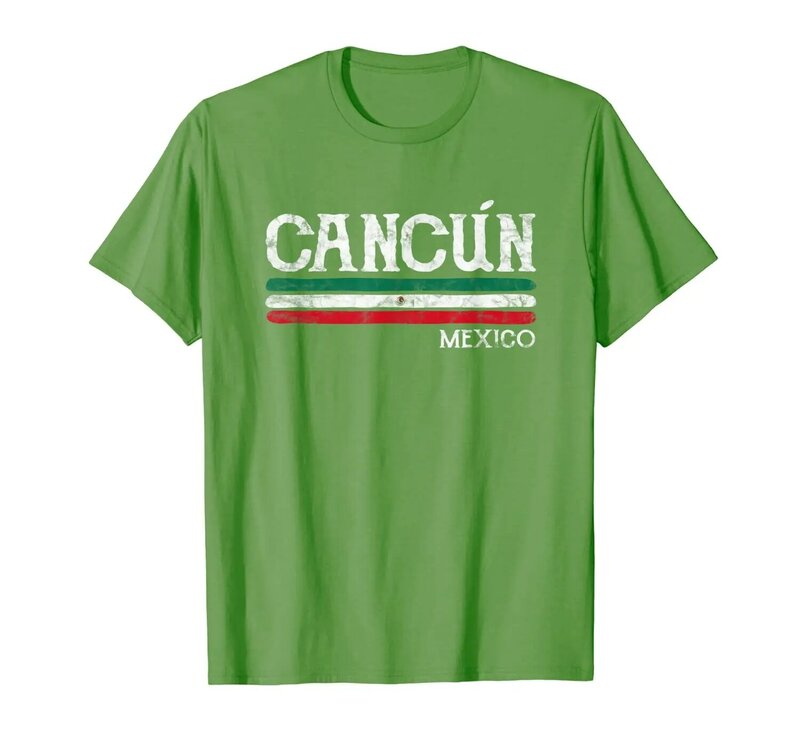Camiseta Vintage de Cancun México, regalo de recuerdo