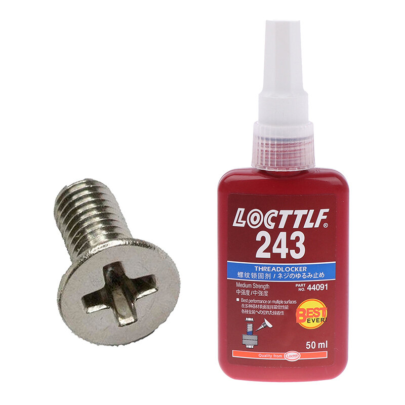 1pc 50ML Sealing Screw Glue Retainer Locking Adhesive Metal Screw Anaerobic Adhesive 243 340 Glue Locking Agent Anti-corrosion
