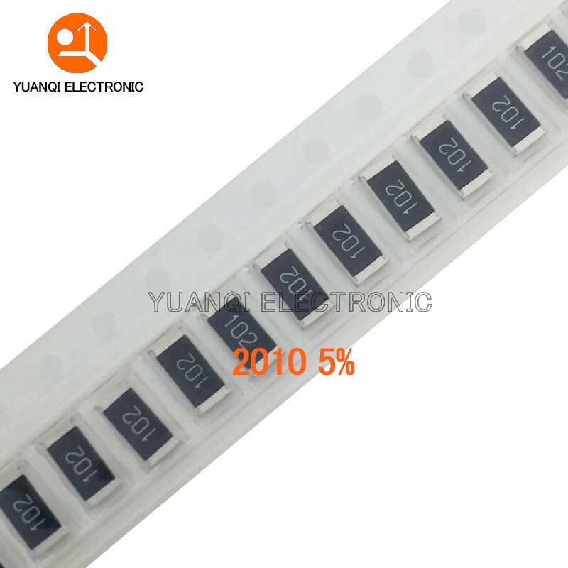 Resistencia 2010 5% SMD de 50 piezas, 3/4W, 110K, 120K, 130K, 150K, 160K, 180K, 200K, 220K, 240K, 270K, 300K, 330K, 360K, 390K, 430K 470K 510K 560K ohm