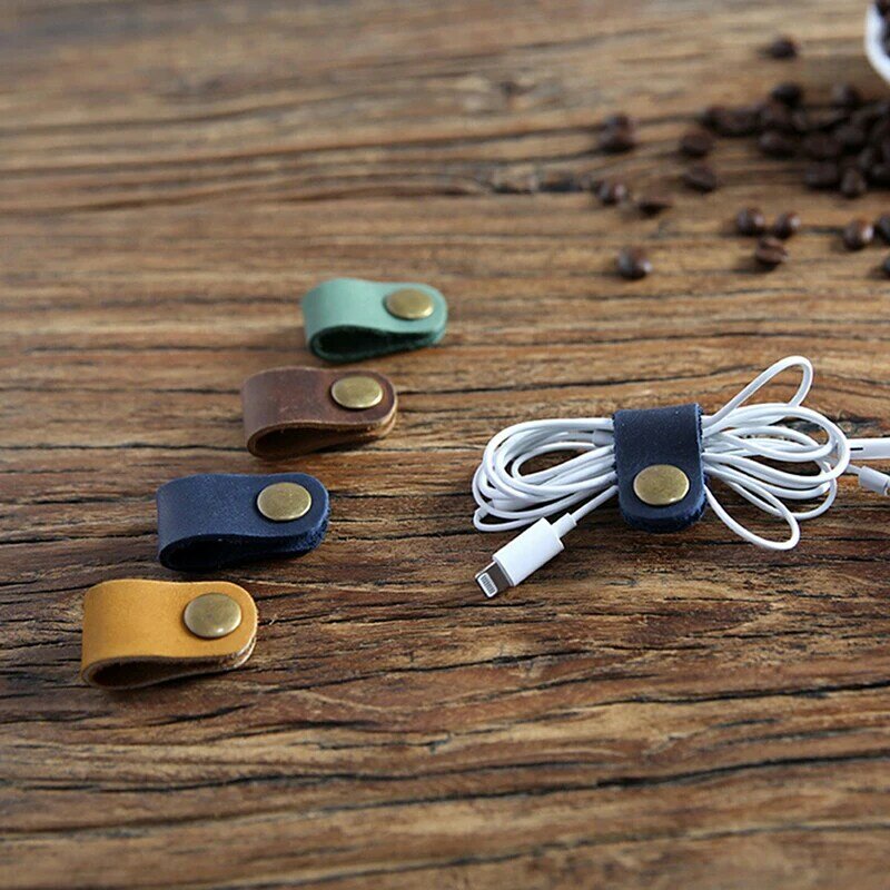 1Pc Earphone Wire USB Cable Cord Winder Organizer Wire Cable Holder