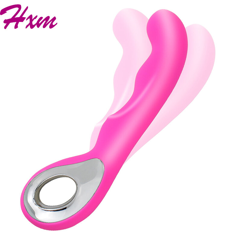 G Spot Mainan Seks Vibrator untuk Wanita USB Isi Ulang Tongkat Sihir AV Mainan Erotis Masturbasi Wanita Produk Seks