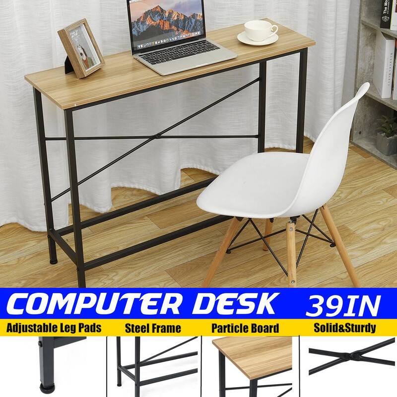 Escritorio de ordenador para oficina, mesa de escritura moderna, soporte Universal para ordenador portátil, hogar, oficina, pasillo, muebles, PC, mesa de estudio