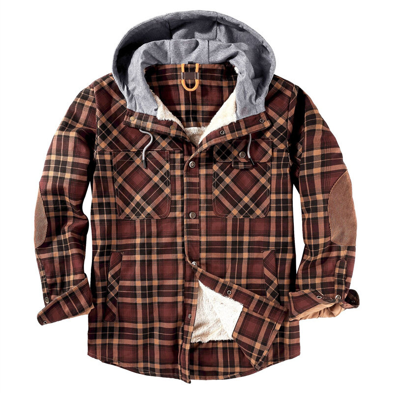 Eua tamanho dos homens inverno novo casual clássico quente grosso velo parkas jaqueta casaco masculino outono moda bolsos à prova de vento parka masculino mais s
