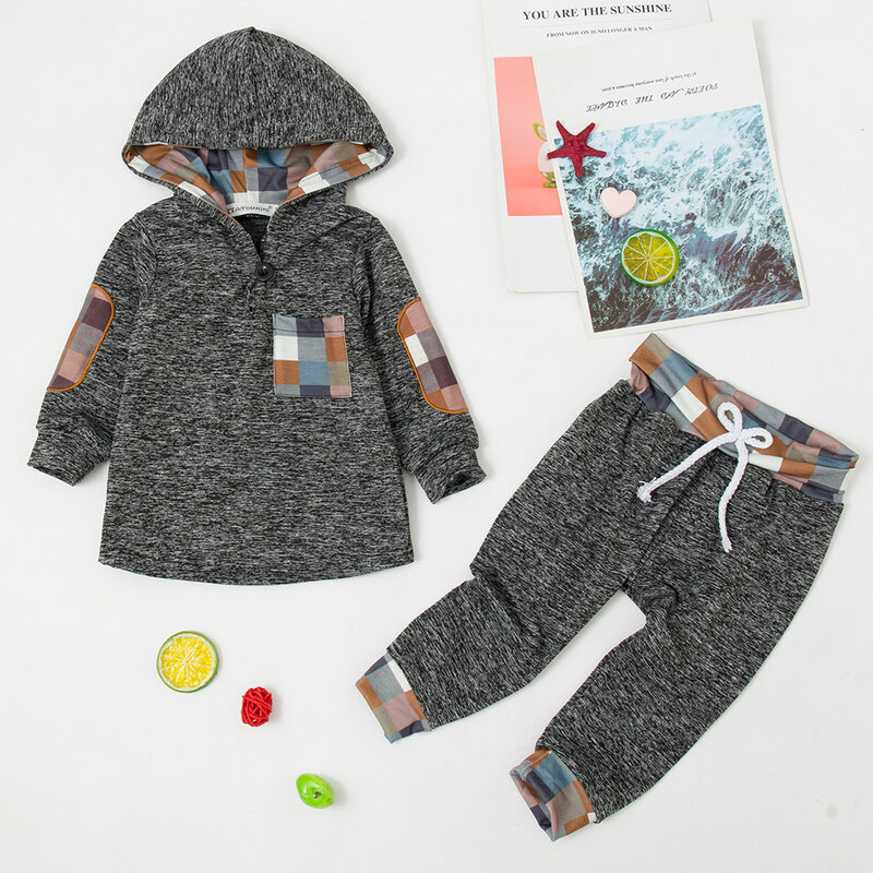 Комплект одежды для новорожденных LZH, осенне-зимняя одежда для мальчиков, толстовка + штаны, Рождественский костюм, комплект одежды для млад...