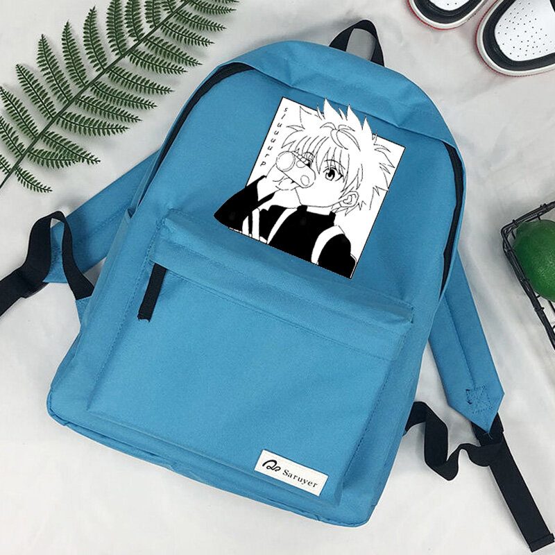 Рюкзак Hunter x Hunter Hxh Killua Hisoka Kurapika женский, дорожный дизайнерский ранец для ноутбука в стиле аниме