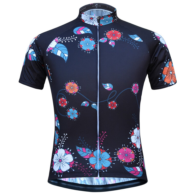 JESOCYCLING-Camiseta de manga corta de ciclismo para mujer, camiseta de Ciclismo de equipo profesional, Maillot de verano, 2020