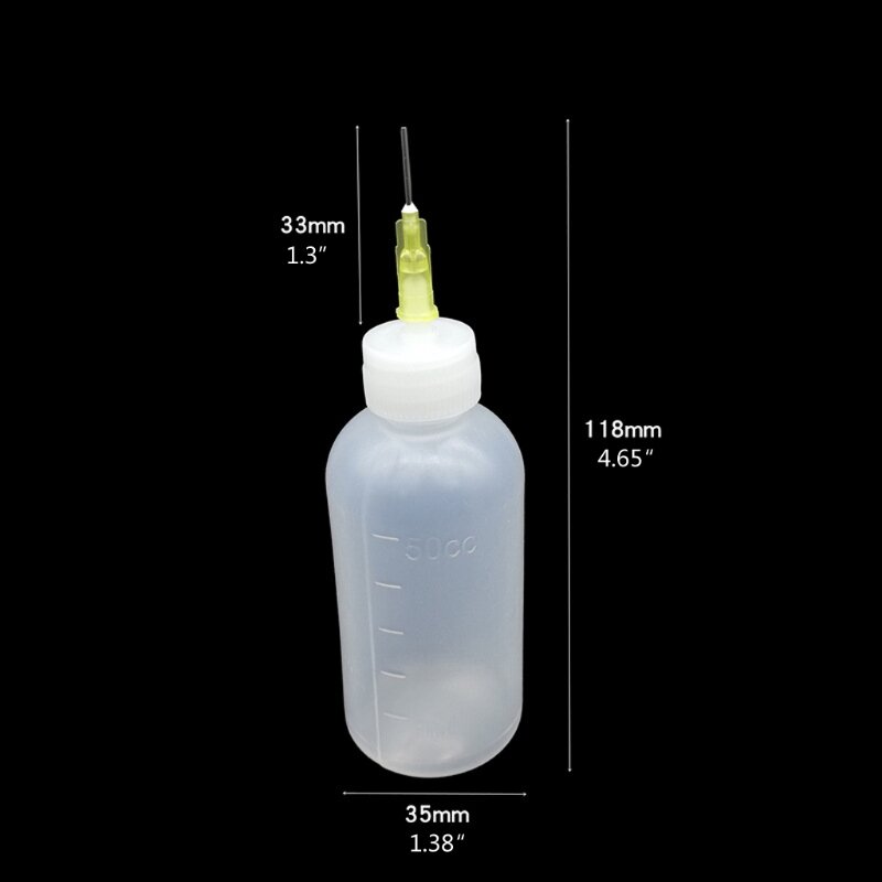 10Pcs Epoxy Resin Mold Coloring Bottles With Syringe Needle Resin Colorant Tools XXFB