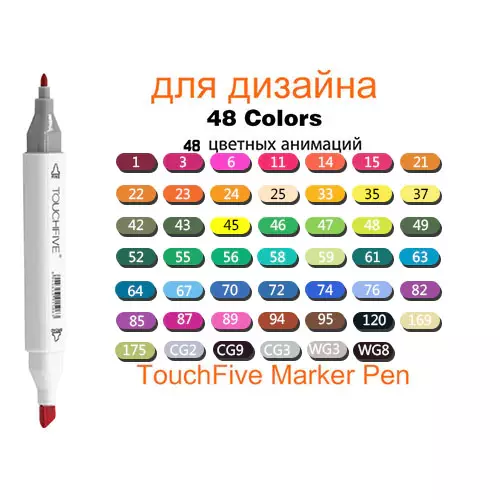 12 36 48 60 قطعة أقلام تلوين s اللون رسم أقلام تلوين قلم تحديد نصائح مزدوجة أقلام الكحول للفنان مانغا علامات الفن اللوازم المدرسية
