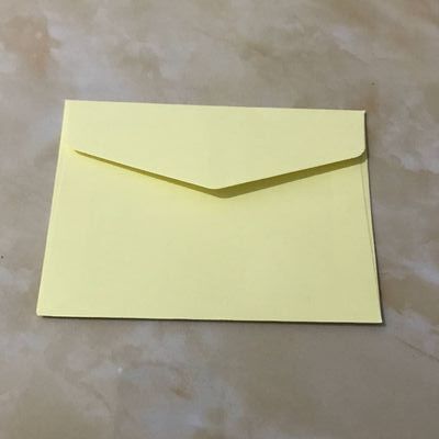 100 Buah/Banyak Permen Warna Mini Amplop DIY Multifungsi Kerajinan Kertas Amplop untuk Surat Kertas Kartu Pos Sekolah Bahan