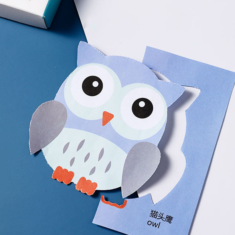 120 stron dzieci DIY papier kolorowy cięcie zabawki rzemiosła Cartoon zwierząt rzemiosło artystyczne podnośniki narzędzia prezenty edukacyjne ręcznie robione zabawki