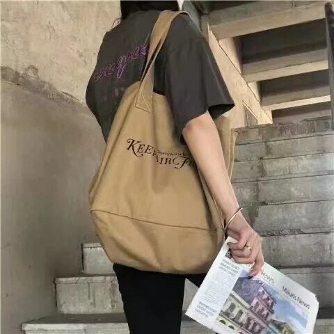 Eenvoudige Fashion School Book Bag Shoppers Handtassen Schouder Waterdichte Grote Capaciteit Tassen 2021 Vrouwen Merk Crossbody
