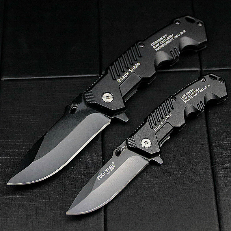 RS Folding Knife Tactical Survival Knives Hunting Camping Edc Multi High Hardness 3Cr13 Military Survival Outdoor Knife
