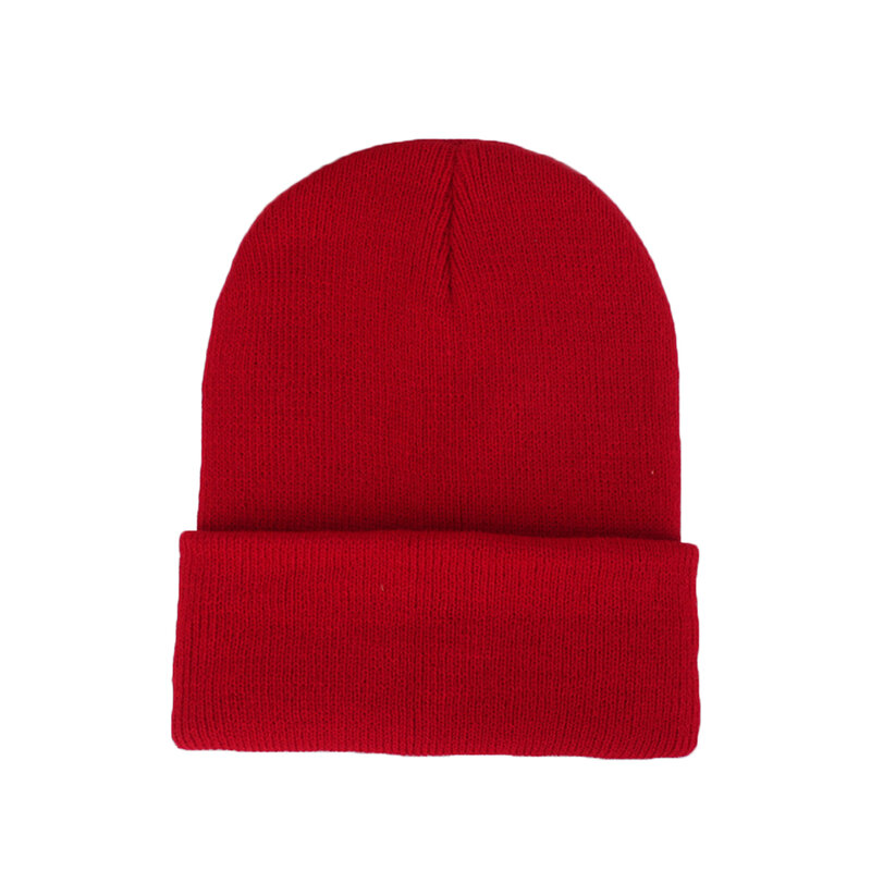 Unisex czapka jesienno-zimowa wełna mieszanki miękka ciepła czapka z dzianiny hurtownia czapek gorras de invierno para mujer