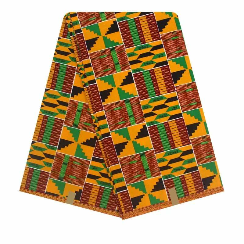 African Original Wax 100% Cotton Fabrics African Wax Print Fabric 2021 Latest Wax Fabric 6yard African Fabric
