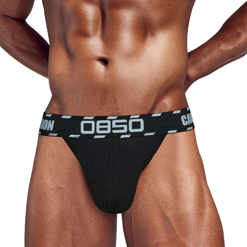 Cueca BS3105 – sous-vêtements Sexy pour hommes, Slip en coton respirant à coupe étroite pour Gay
