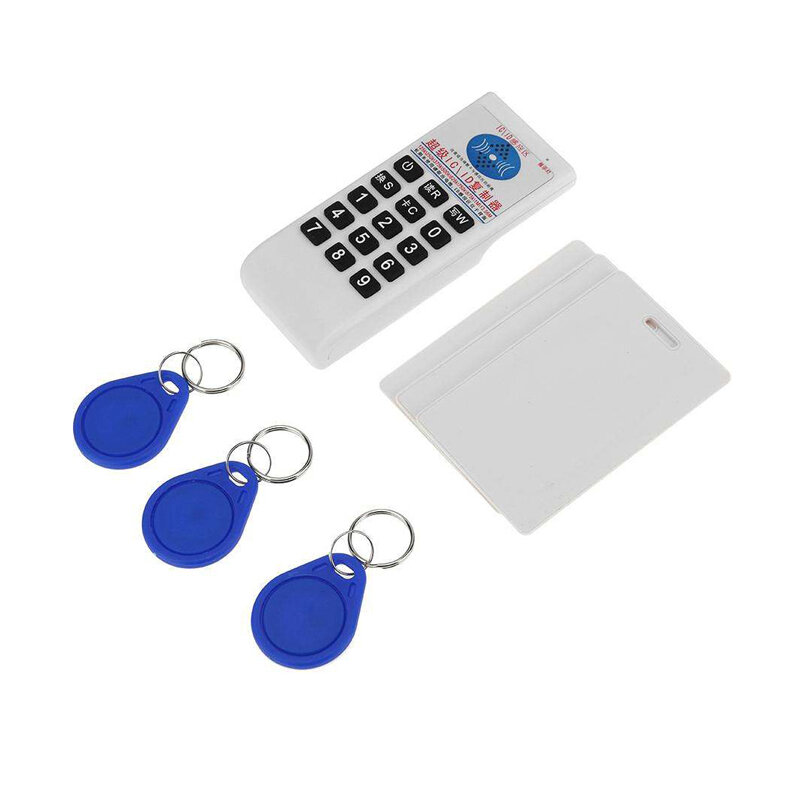 ISO 14443 EM4305/T5577 13.56mhz Handheld RFID Card Tag Copier Duplicator Cloner Reader Writer with material is ABS