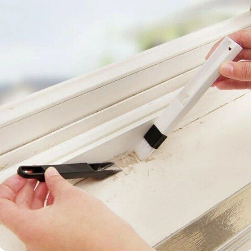 Ferramentas pequenas da limpeza da escova para o teclado da janela da porta da fenda do sulco remoto