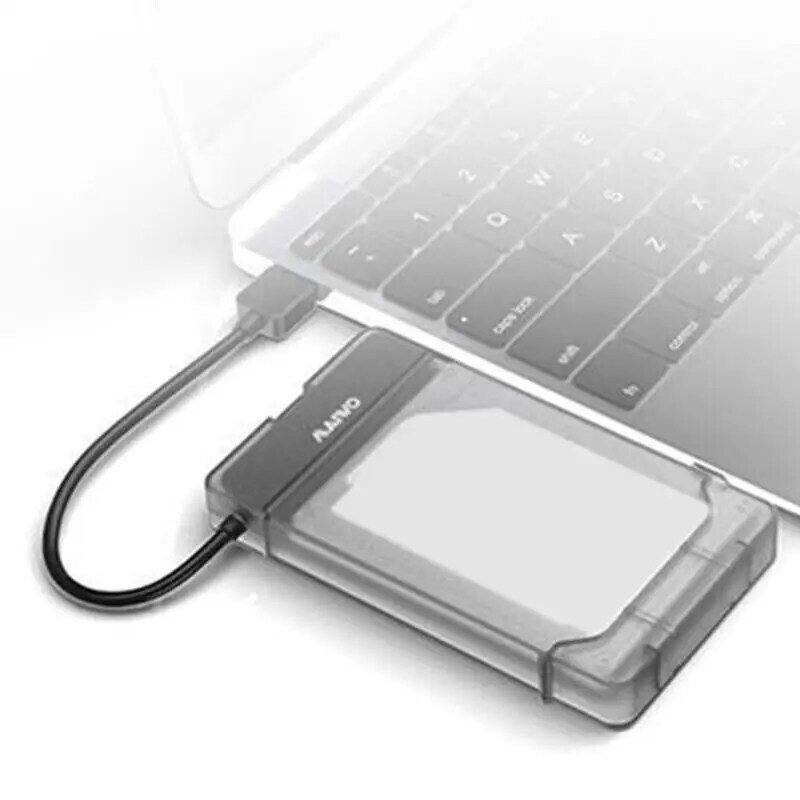 Портативный внешний жесткий чехол MAIWO, защитная сумка для жесткого диска 2,5 дюйма 9,5 мм 7 мм HDD SSD, защита без кабеля