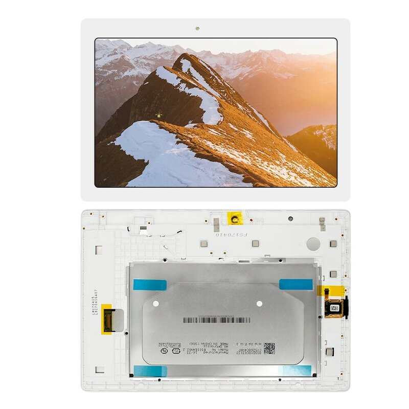 10.1 polegada para lenovo tab 2 A10-30 YT3-X30 x30f TB2-X30F tb2-x30l a6500 display lcd digitador da tela de toque do painel montagem
