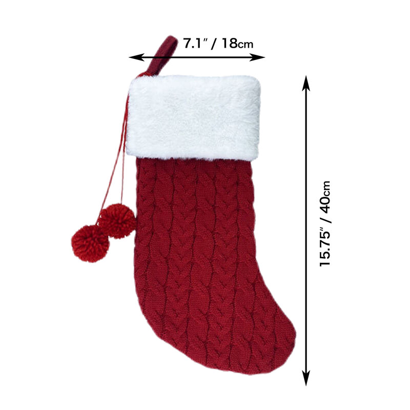 Christmas Stockings Santa Candy Bag Xmas Ornaments for Home Christmas Pendant Christmas Tree Decorations Kids Gift Socks