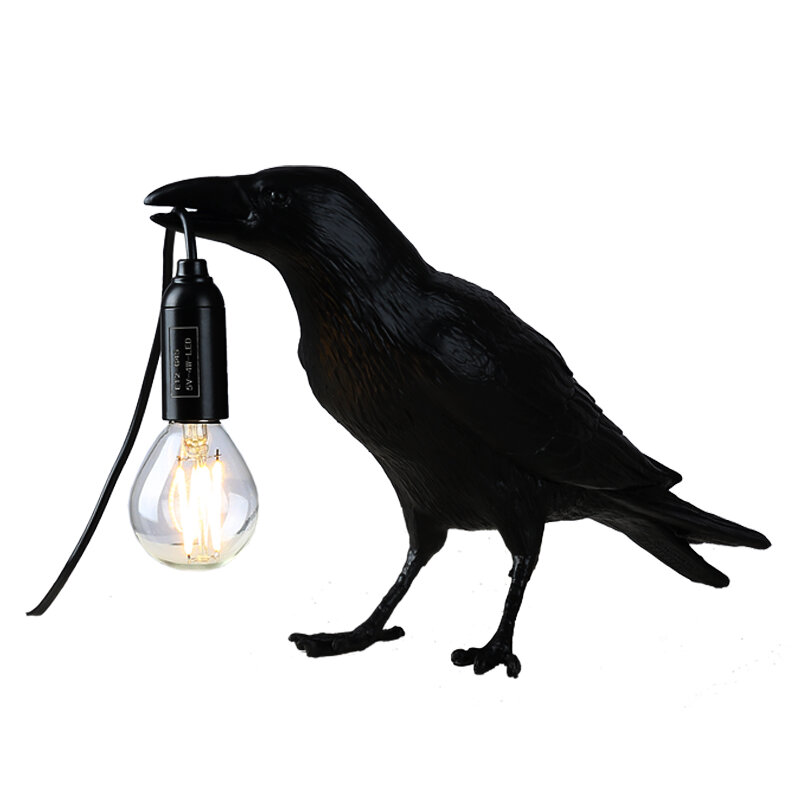 Lucky Vogel Wandlamp Nordic Lezen Decoratieve Ornamenten Slaapkamer Bedlampje Eenvoudige En Creatieve Indoor Dier Tafellamp Vogel