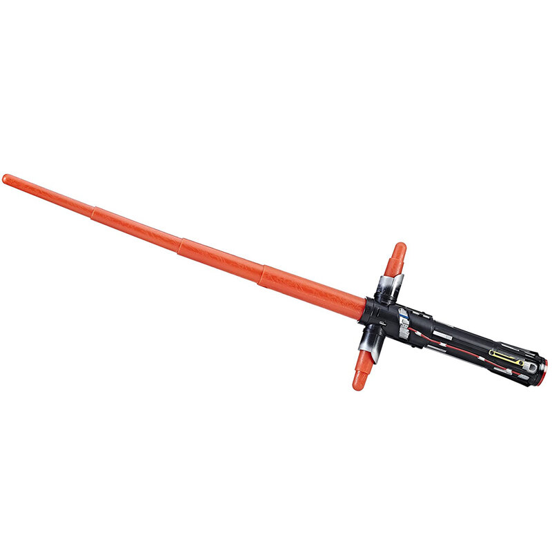 Star wars original o último jedi bladebuilders kylo ren extensível sabre de luz estiramento hasbro c1567