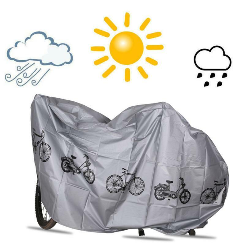 Housse de vélo imperméable et anti-poussière, protection solaire UV pour l'extérieur, étui de vélo vtt, équipement de bicyclette, accessoires