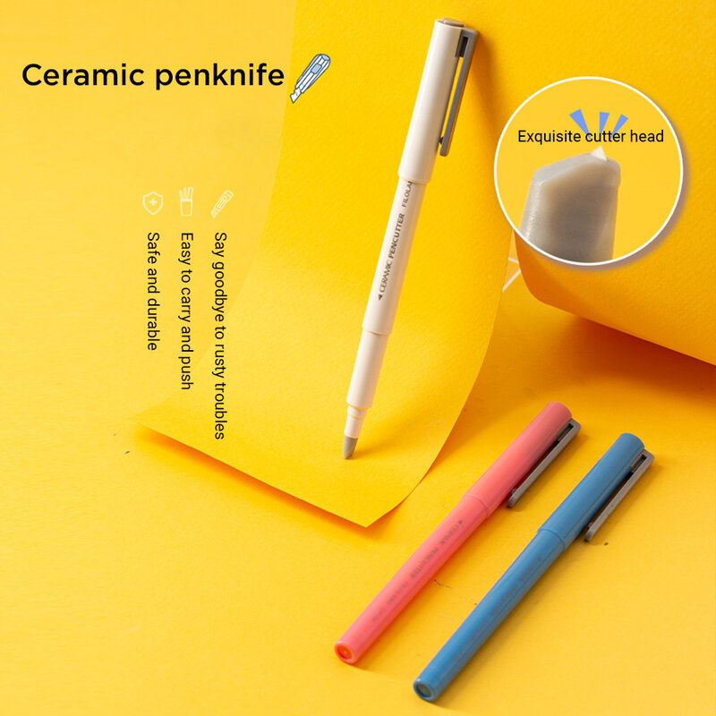 Керамический нож, универсальный нож для резки бумаги, нож для заусенцев, нож для рукоделия, резак для бумаги, ручка, керамический
