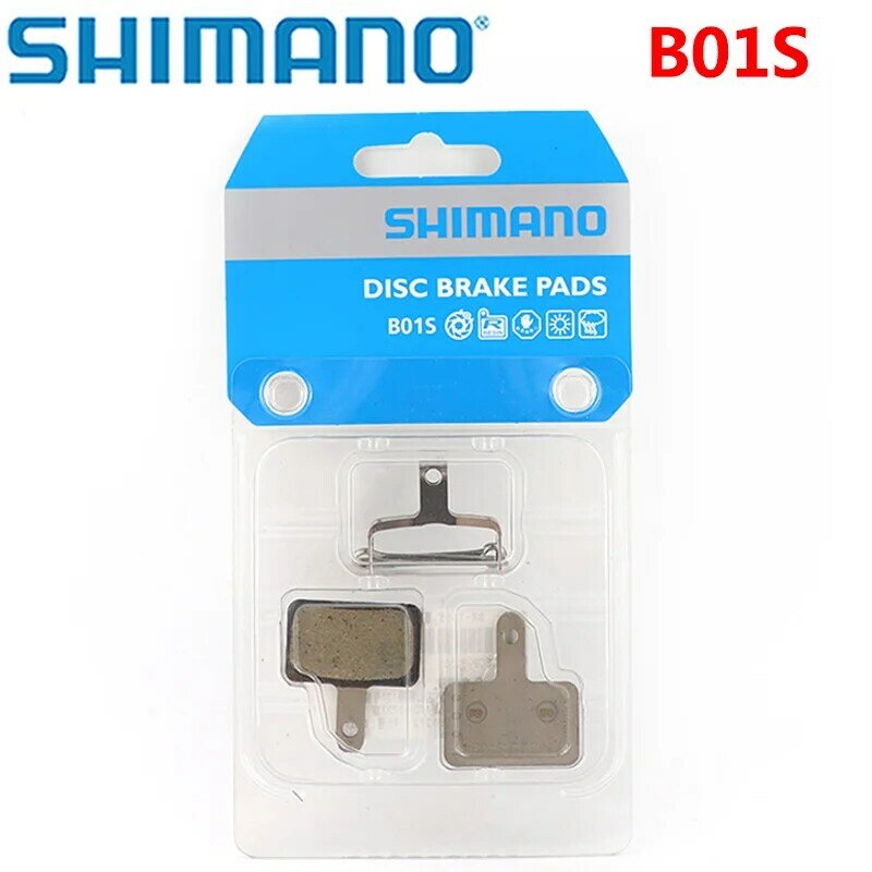 Shimano B01S เบรคแผ่นเรซิ่นแผ่นดิสก์เบรคแผ่นสำหรับ MTB MT200 /M315 Br-M485 M445 M446 M447 M395 M355 M575 m475 M416 M396 M525 M465