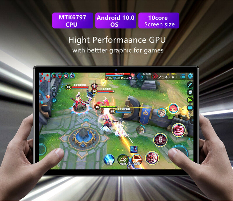 M30 Pro – tablette pc de jeu de 10 pouces, Android 10.0, 10-core, Dual Sim, 6 go de RAM, 128 go de ROM, PAD numérique