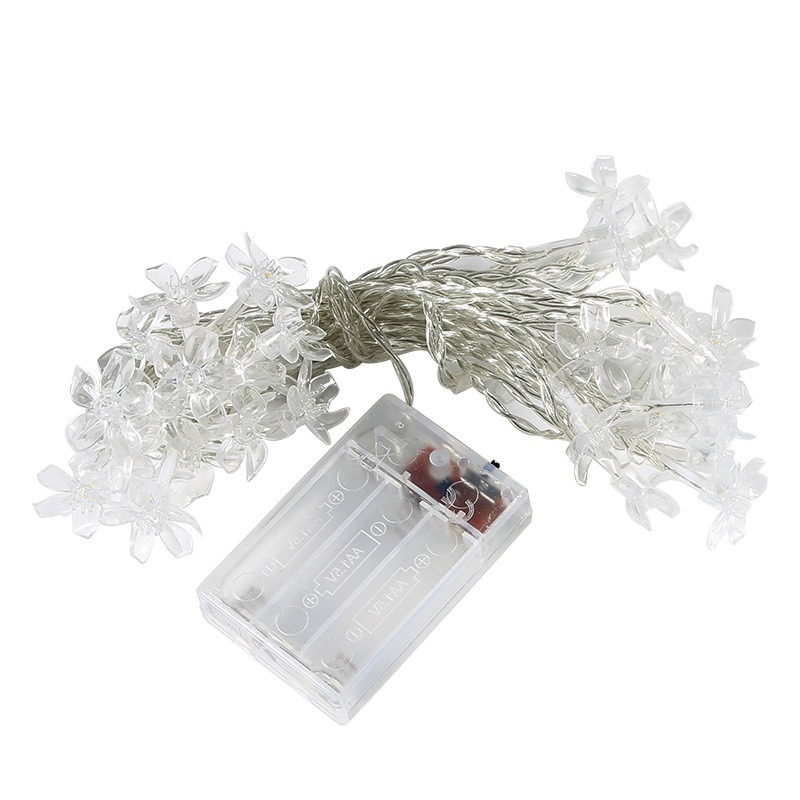 Guirlande lumineuse Led en forme de fleur de cerisier, luminaire décoratif d'extérieur, idéal pour noël ou nouvel an, 2022