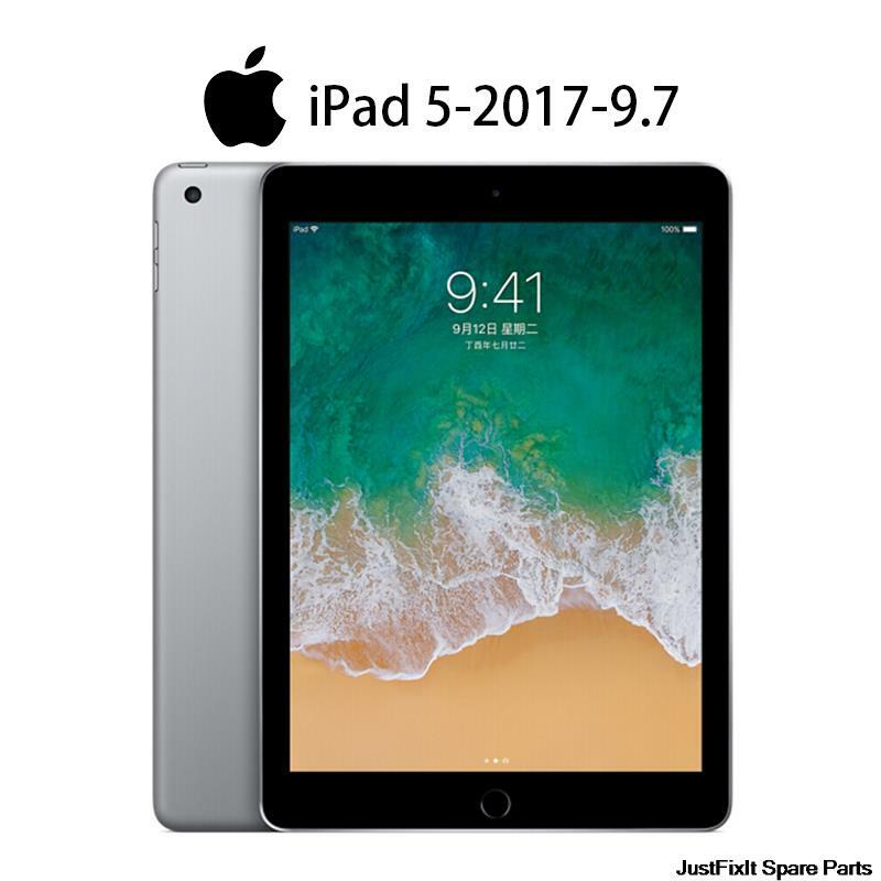 Oryginalny remont Apple IPad 5 ipad A1823 A1822 5th IPAD 2017 9.7 cali wersja Wifi czarny biały o 80% nowy