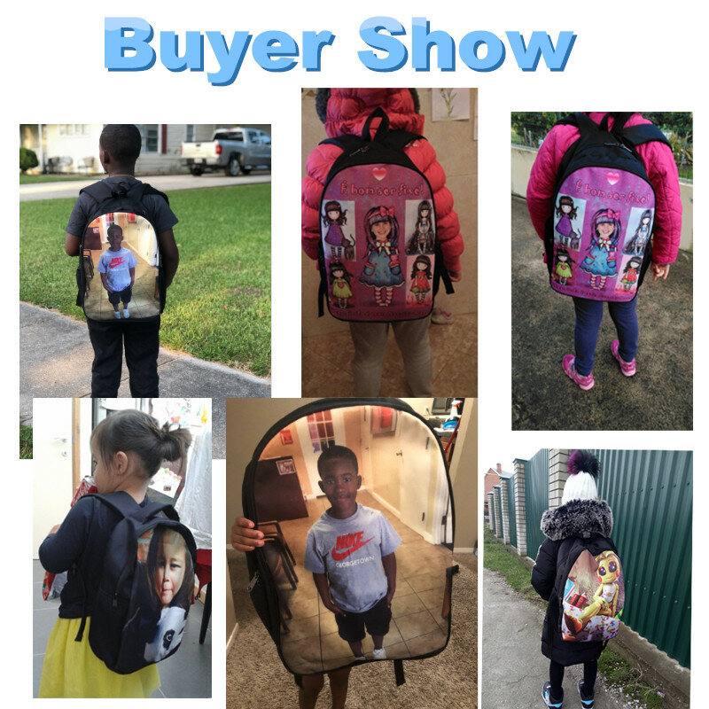 Mochila personalizada com desenhos animados, mochila escolar de ombro para viagem, para meninos e meninas, bolsa para livros, para adolescentes