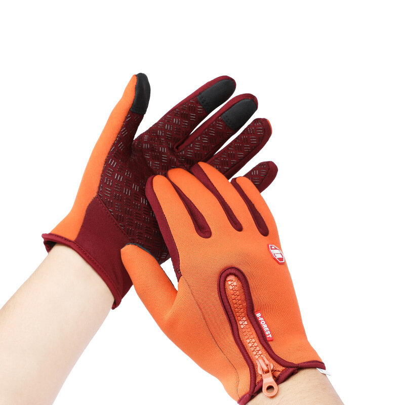 Nowe zimowe ciepłe rękawiczki wodoodporne męskie rękawice narciarskie rękawice snowboardowe jazda motocyklem zimowy ekran dotykowy Snow Windstopper Glove