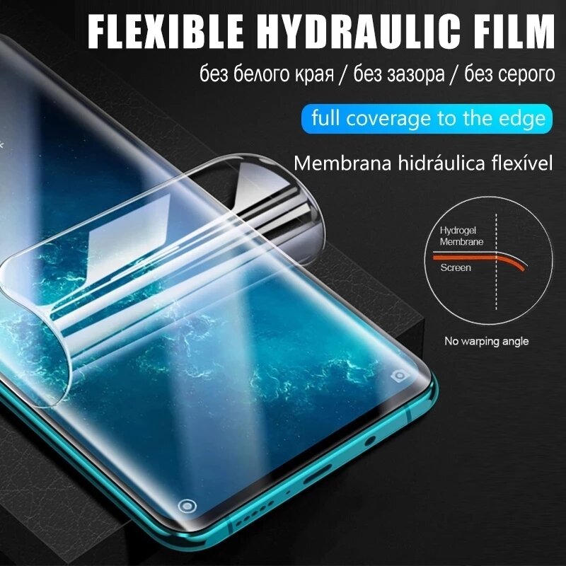 The Car Households Are Two -port USB2.4A Travel Ca Hydrogel Film for Xiaomi Poco X3 Pro F3 GT 11T 11T Pro Screen Protectors for
