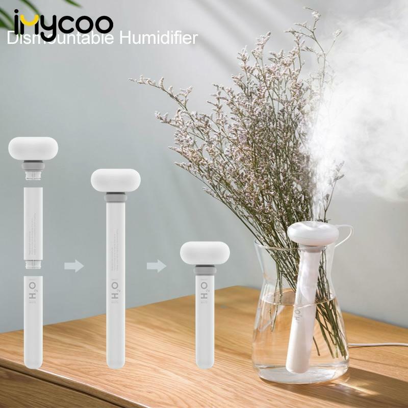 Portable USB White Dismountable Air Humidifier for Home Office Aromatherapy Diffuser Mist Maker Ultrasonic Humidifiers Diffusers