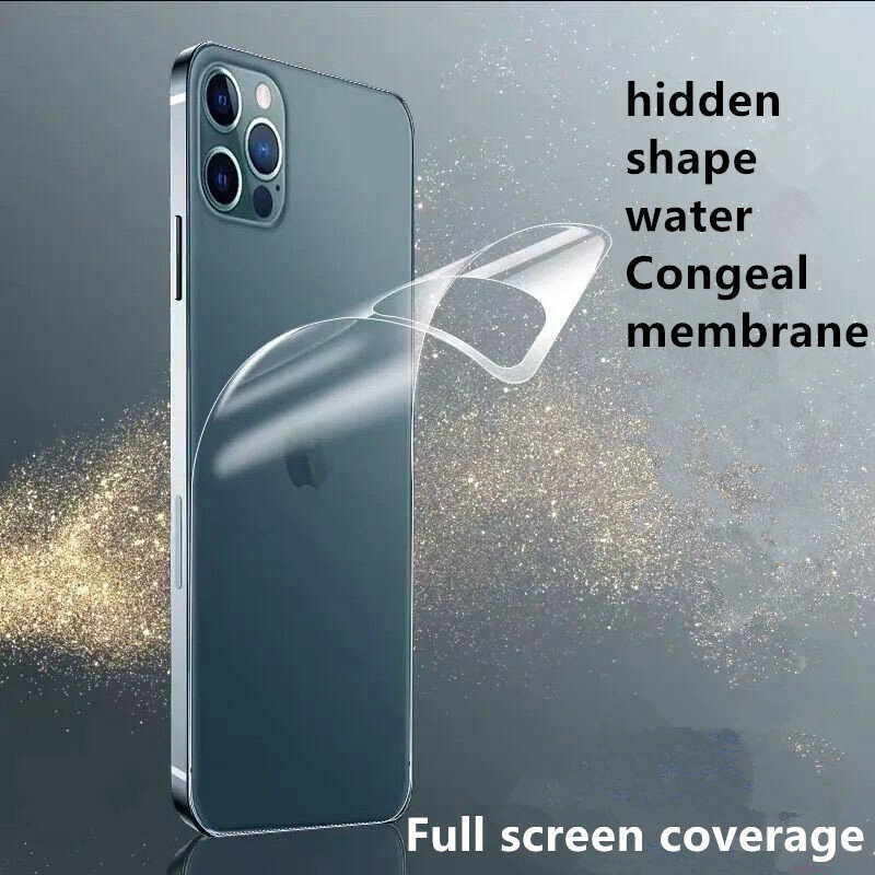 LVOEST Film Hidrogel Asli untuk Apple iPhone 11 Pro Max X XR XS Max 12 Mini SE 2020 Iphone 6S 7 8 Plus Pelindung Layar Ponsel