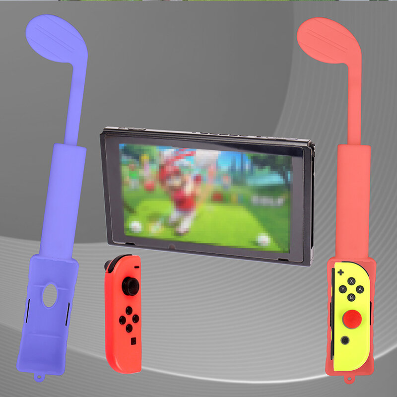 Interruptor telescópica los clubes de Golf de agarre NS 6 juegos controlador de juego de mano juego de componentes para la consola Nintendo Switch Accesorios