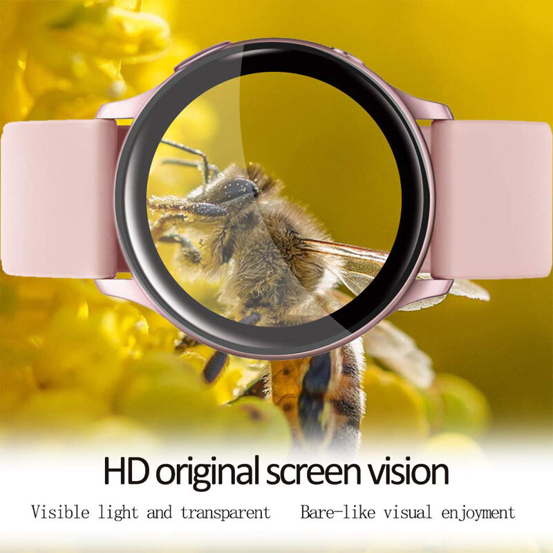 Polymeer volledige film voor Samsung Galaxy Horloge Actieve 2 40mm 44mm gear S3 frontier S2 42mm 46mm Screen Protector HD Anti-Bubble