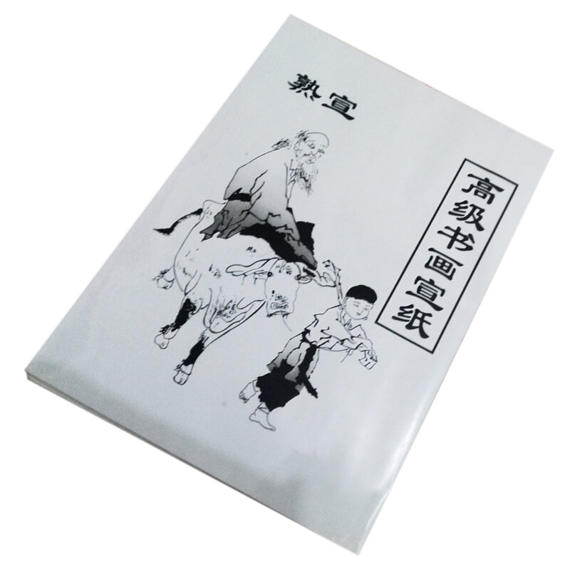 Senmubery 30 fogli di carta per pittura bianca Xuan carta di riso cinese pittura e calligrafia 36 cm* 25 cm 