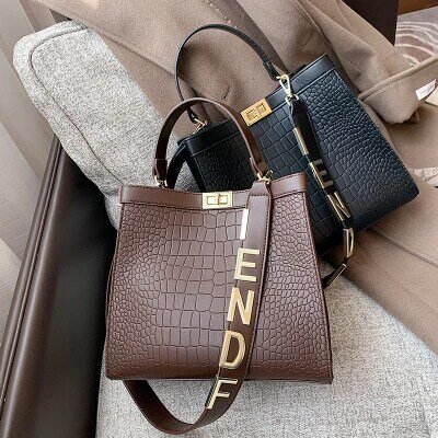 Модная дамская сумочка, Классическая дизайнерская сумка, большая сумка для покупок, сумка и кошелек, кожаный ремешок на плечо