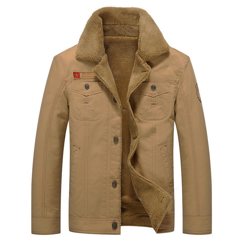 Зимняя стеганая куртка для мужчин, утепленная стеганая куртка, Мужская одежда с хлопковой подкладкой, свободное городское пальто