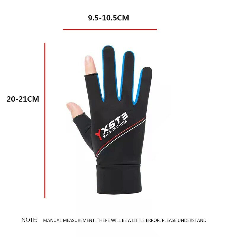 Women'S And Men'S Gloves Fishing Fingerless Gloves Elastic, Breathable, Non-Slip, Comfortable Outdoor Sports Cycling Gloves