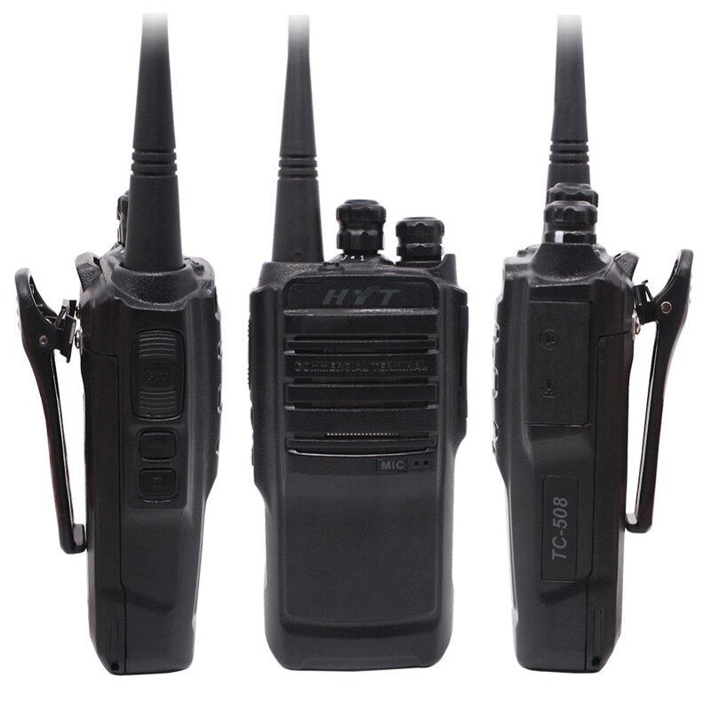 2022.HYTERA TC-508 przenośne Radio dwukierunkowe TC508 radio biznesowe HYT TC-500S UHF VHF ręczne Walkie Talkie z akumulatorem litowo-jonowym