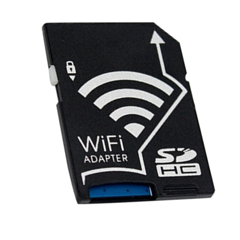 Micro TF Converter Wifi Adapter do kart SD Flash Card Converter wysokiej jakości zdjęcia z aparatu bezprzewodowe przesyłanie na aparat Canon