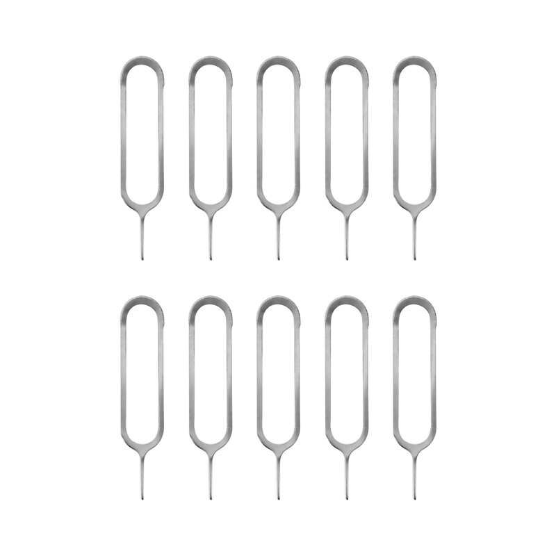 10PCS Smartphone Card Pin Card Remover Tool High quality For Xiaomi For Iphone Pin Needle Replacement Parts For Wholesale Offers