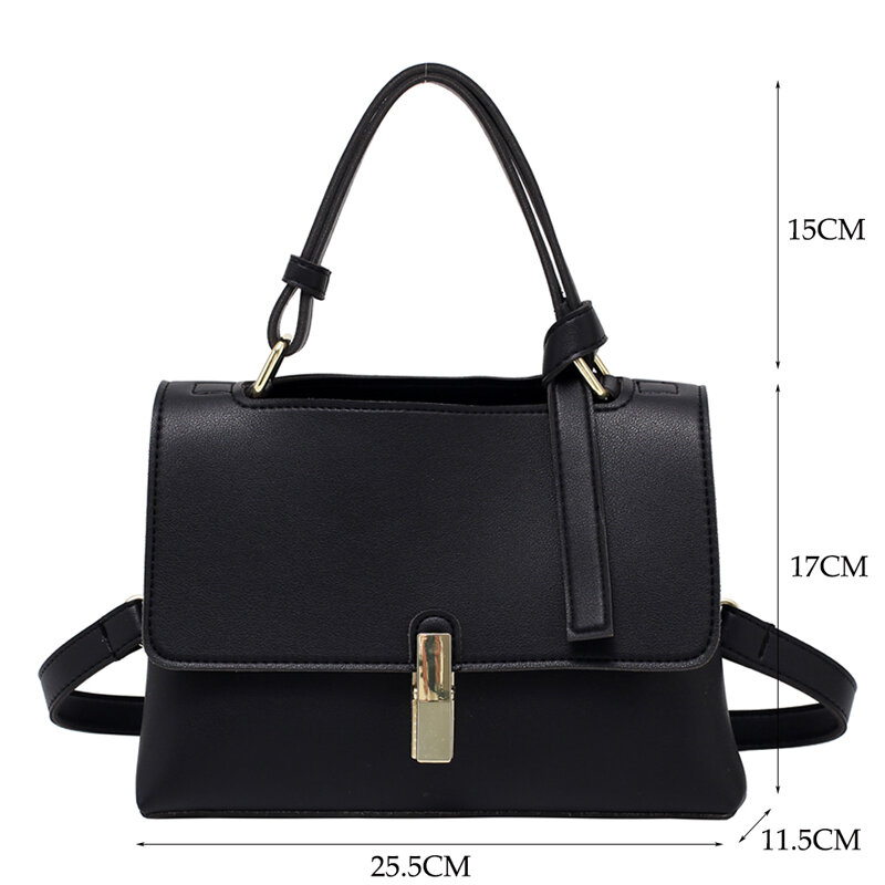 Fashion Handbags for Women Luxury Shoulder Bag High Quality Soft Leather Crossbody Bags Designer New Elegant Handbag Sac A Main