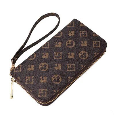Luxus Marke Design сумка бренд из кожи Damen Brieftasche Karte Tasche Geldbörse 2021 Mode Casual Weibliche Geldbörse Brieftasche Für mädchen